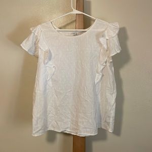 Old navy flutter sleeve tee